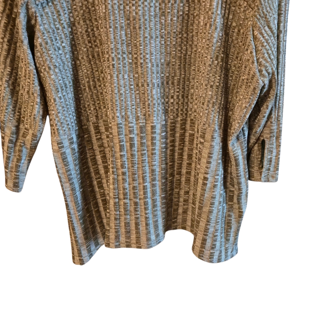 Alfred Dunner‎ Textured Tan Sweater - Picture 4 of 10